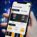 place esports bets on mobile device